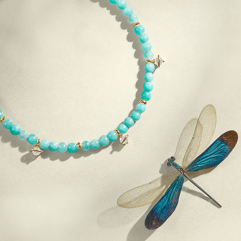 New Heliocentric Amazonite Bracelet