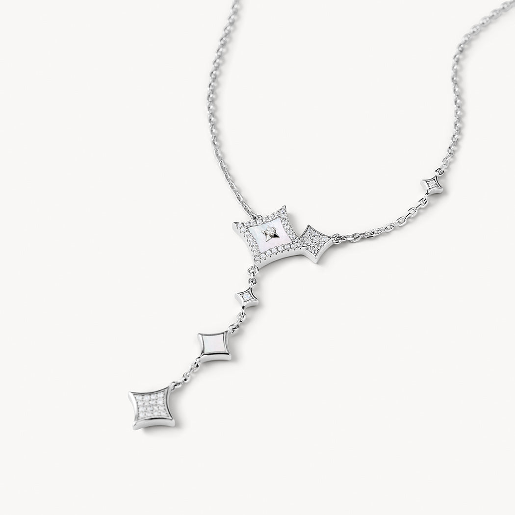 Mother-of-Pearl Chain Necklace