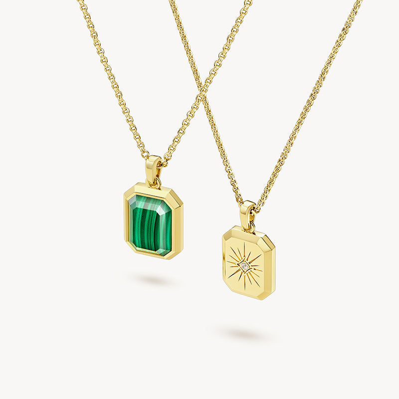 Ms. Lola Malachite Necklace