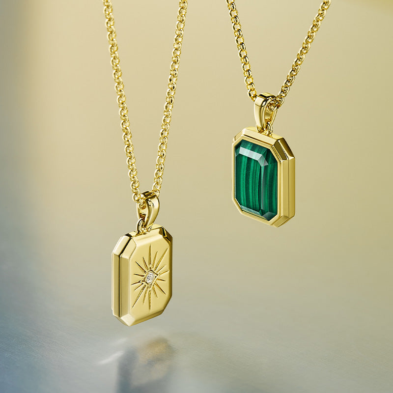 Ms. Lola Malachite Necklace