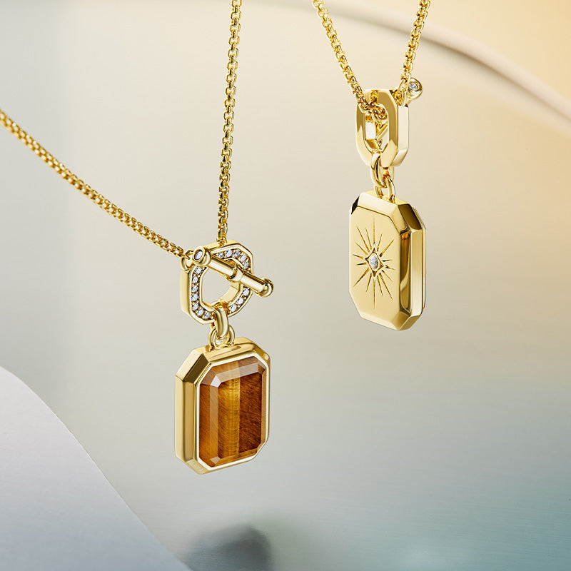 Ms. Lola Tiger's Eye Necklace