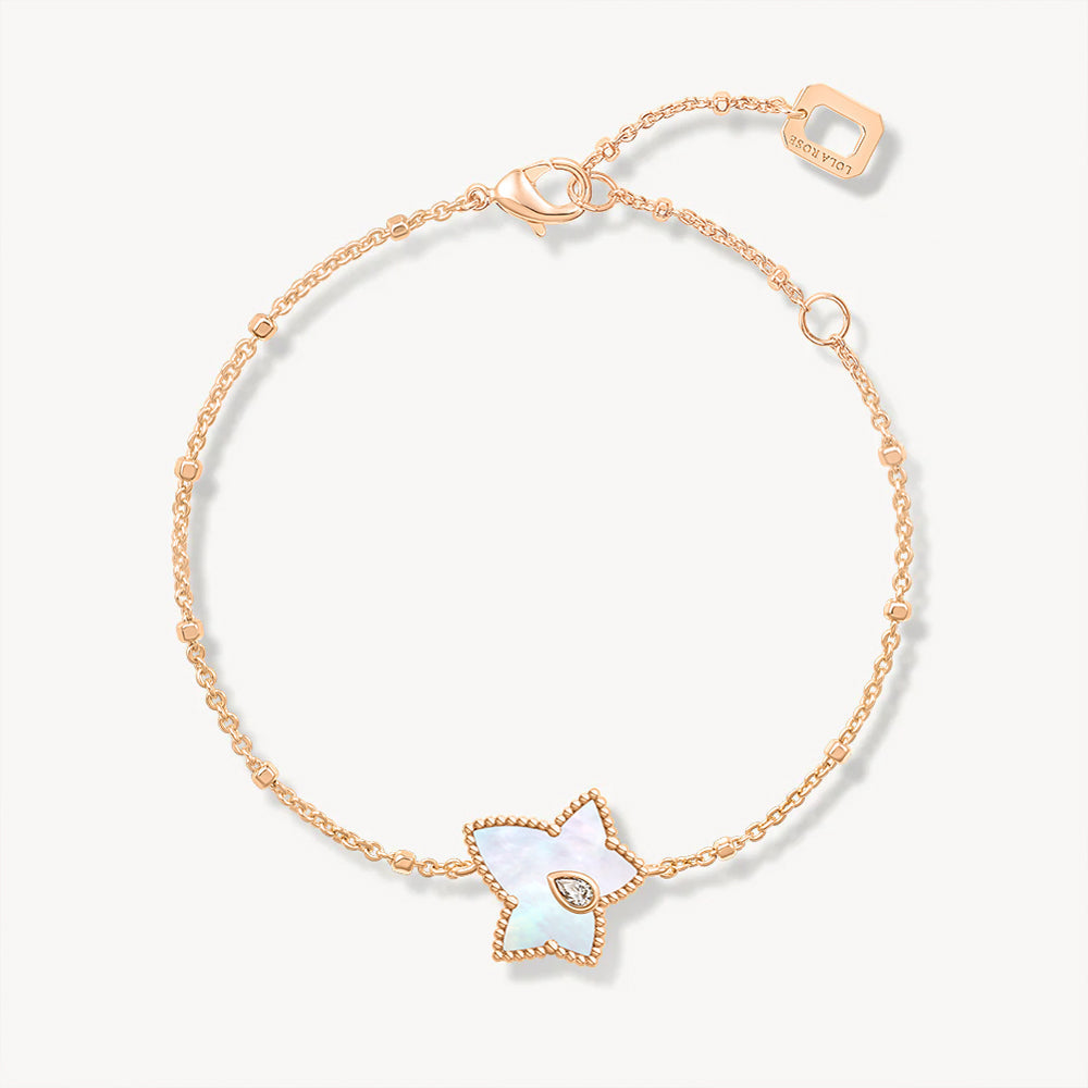 Mother-of-Pearl Bead Bracelet