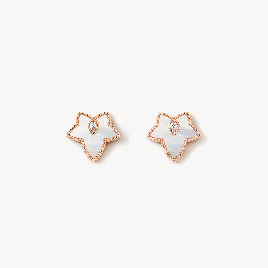 Mother of Pearl Bead Earrings