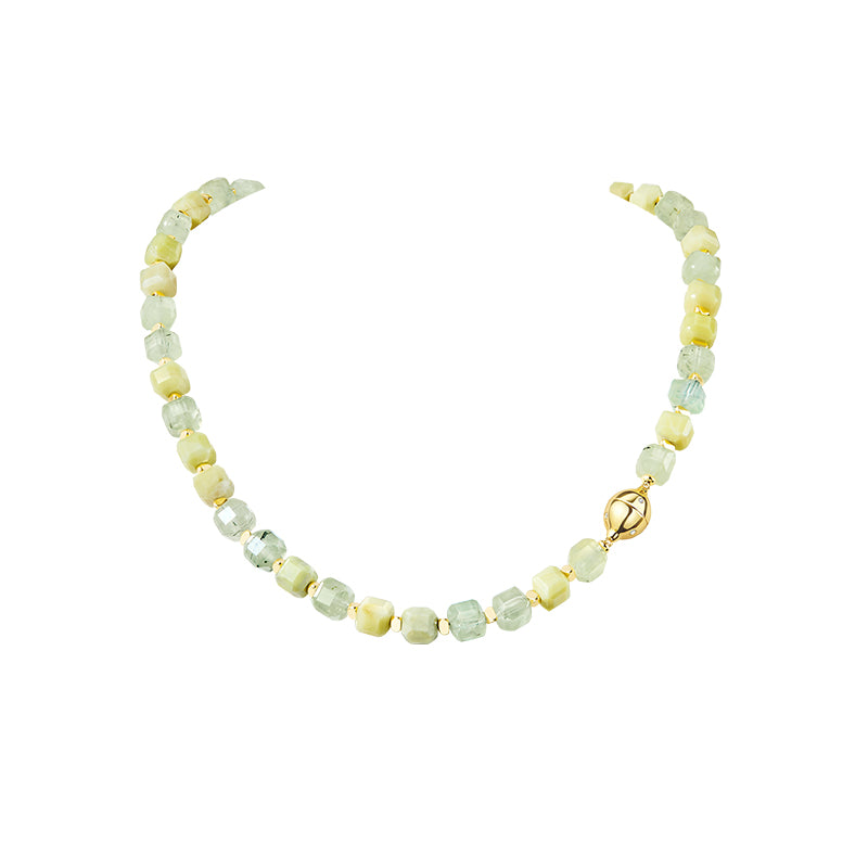 Cubic Zirconia Beaded Necklace