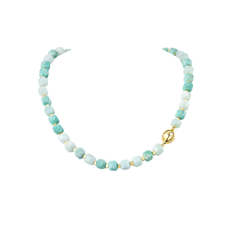 Cubic Zirconia Beaded Necklace