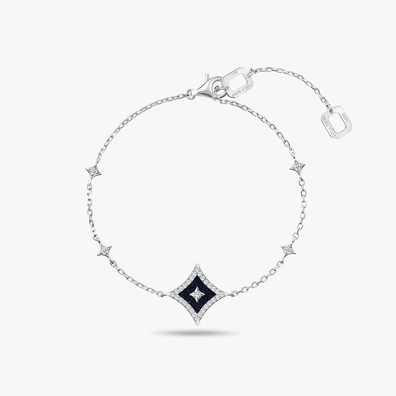 Blue Sandstone Starlight Bracelet