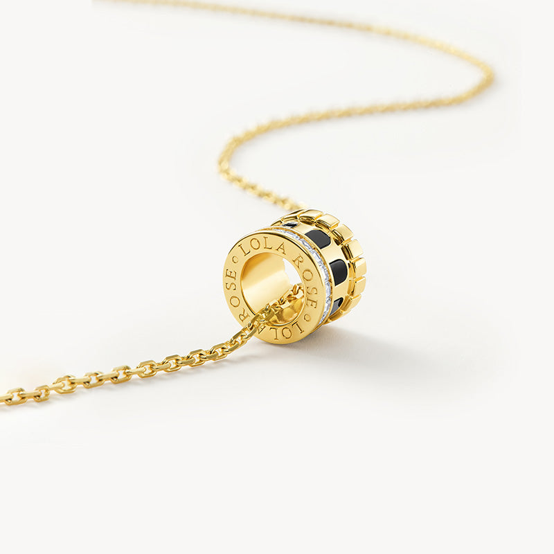 Arch Black Onyx Necklace