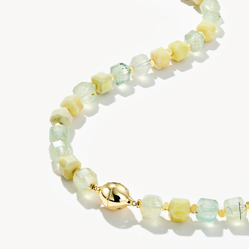 Cubic Zirconia Beaded Necklace