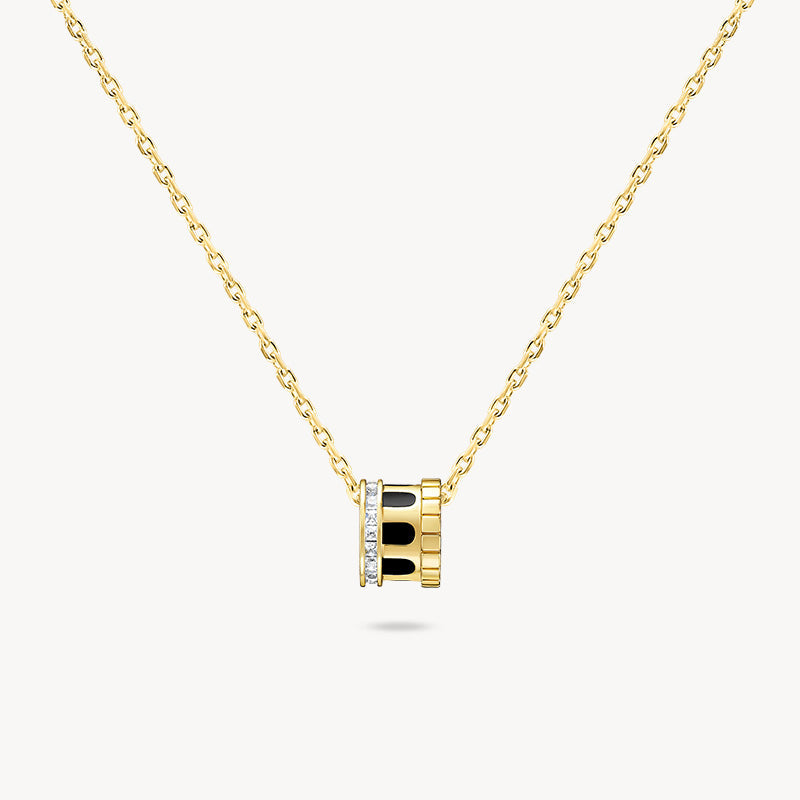 Arch Black Onyx Necklace