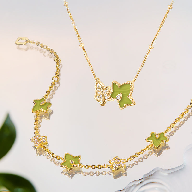 Lola Rose x AHALOLO Matching Necklace & Bracelet Gift Set(Shipping from July 6th)