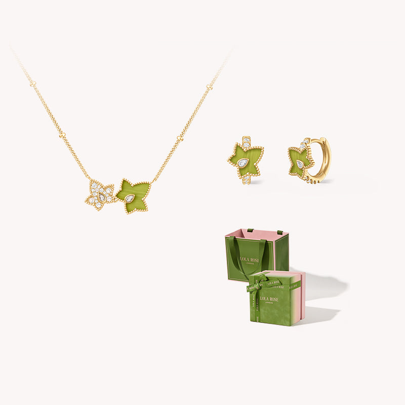 Lola Rose x AHALOLO Matching Necklace & Earrings Gift Set(Shipping from July 13th)