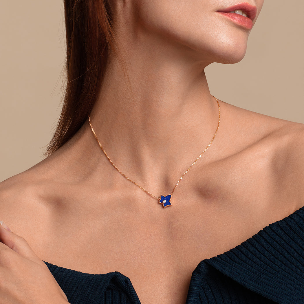 Lapis Lazuli Bead Necklace