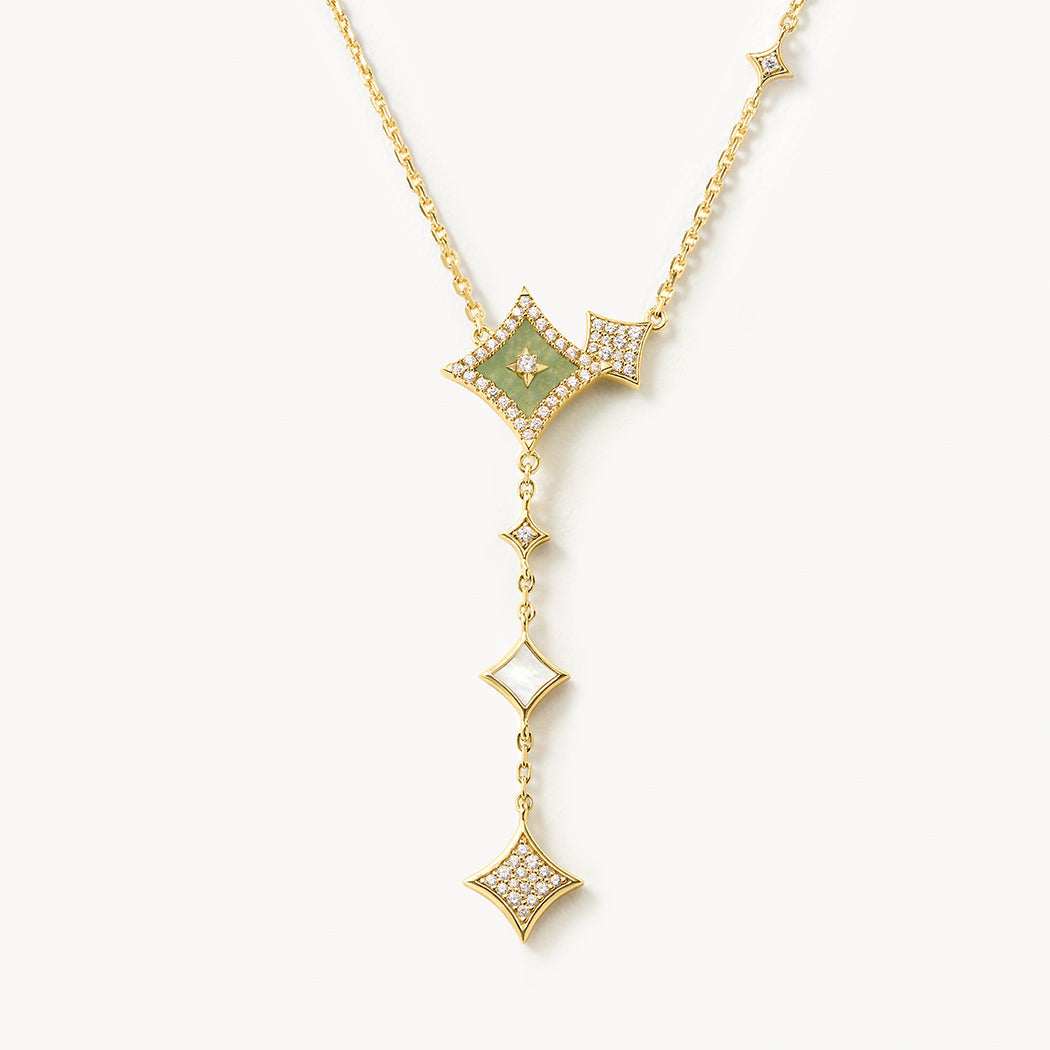 Aventurine Chain Necklace