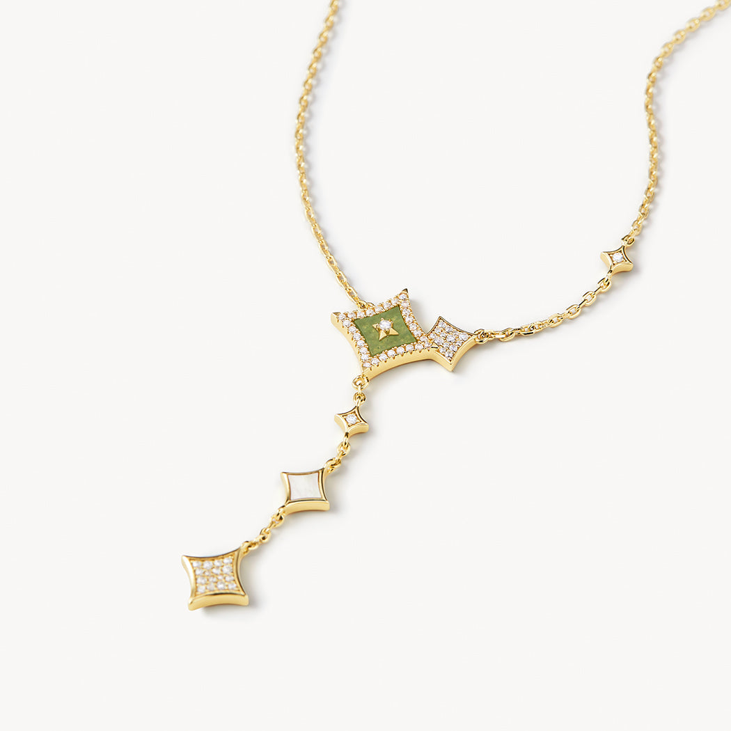 Aventurine Chain Necklace