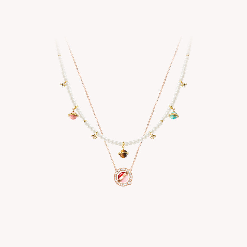 Heliocentric Carnelian Necklace Gift Set
