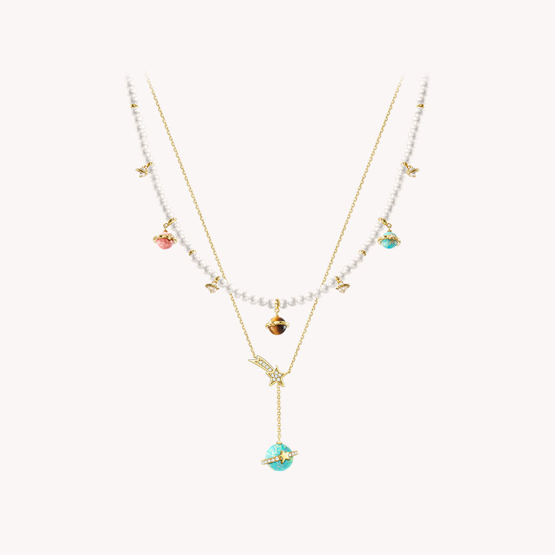 Heliocentric Opal Necklace Gift Set