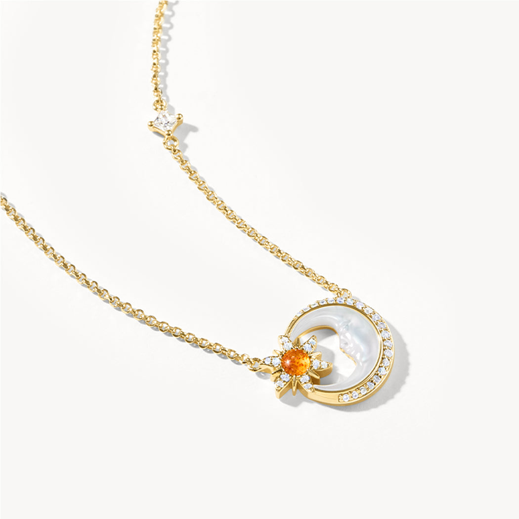 Astrology Moon Necklace