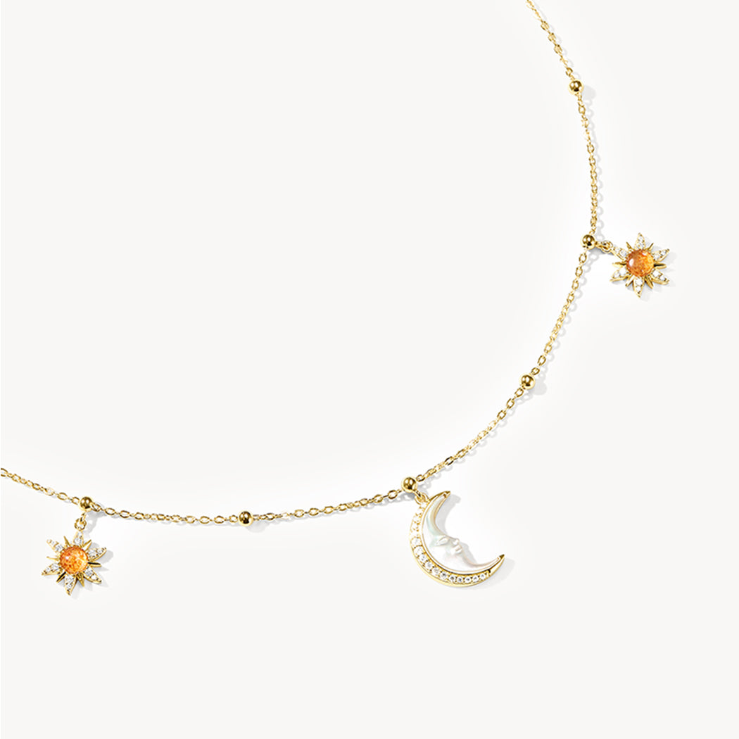 Astrology Moon Necklace