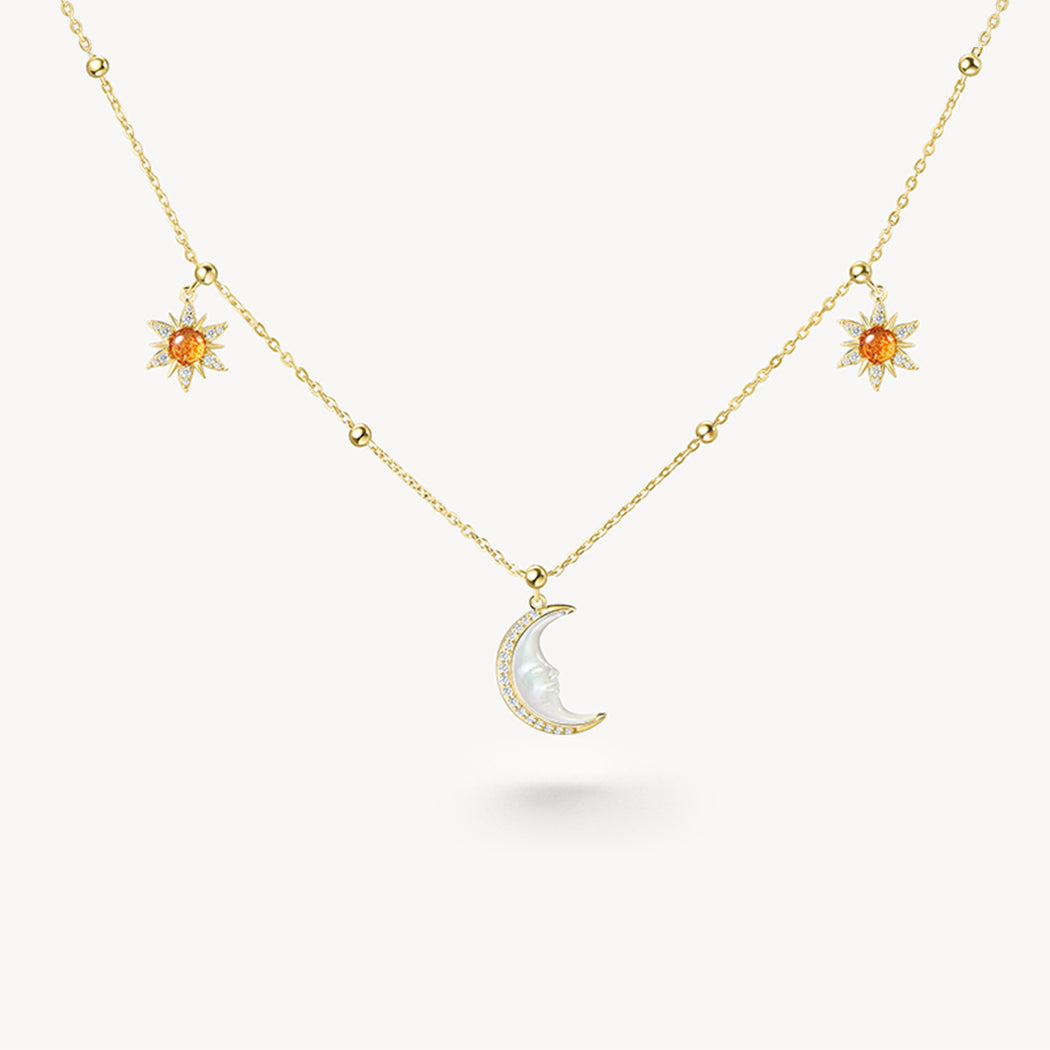 Astrology Moon Necklace