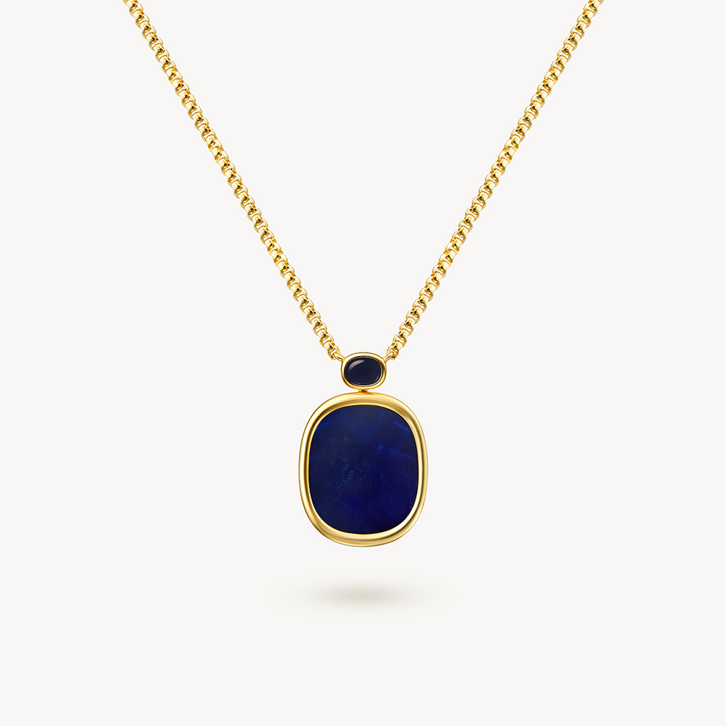 Lion Lapis Lazuli Necklace