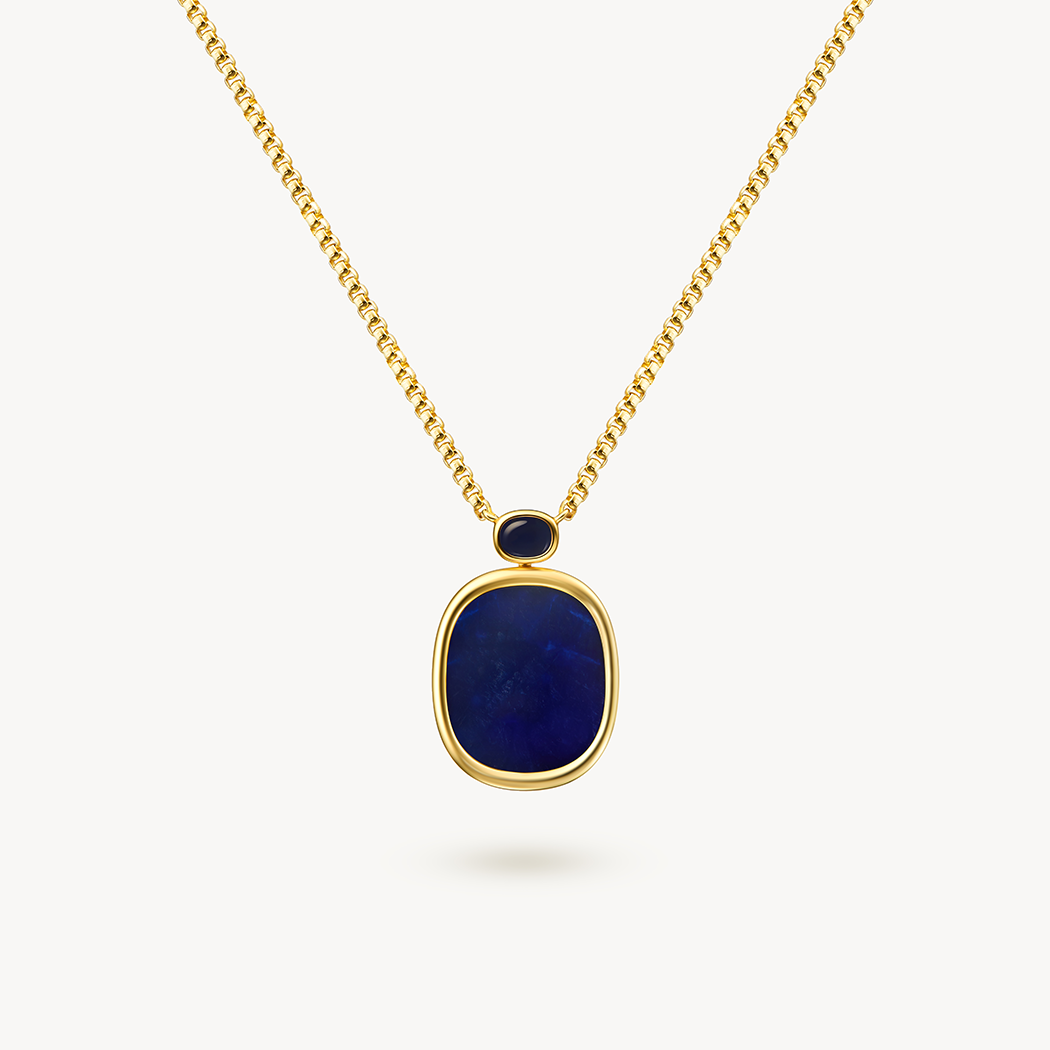 Lion Lapis Lazuli Necklace