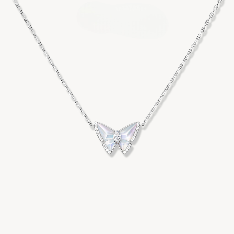 Crystal Butterfly Necklace