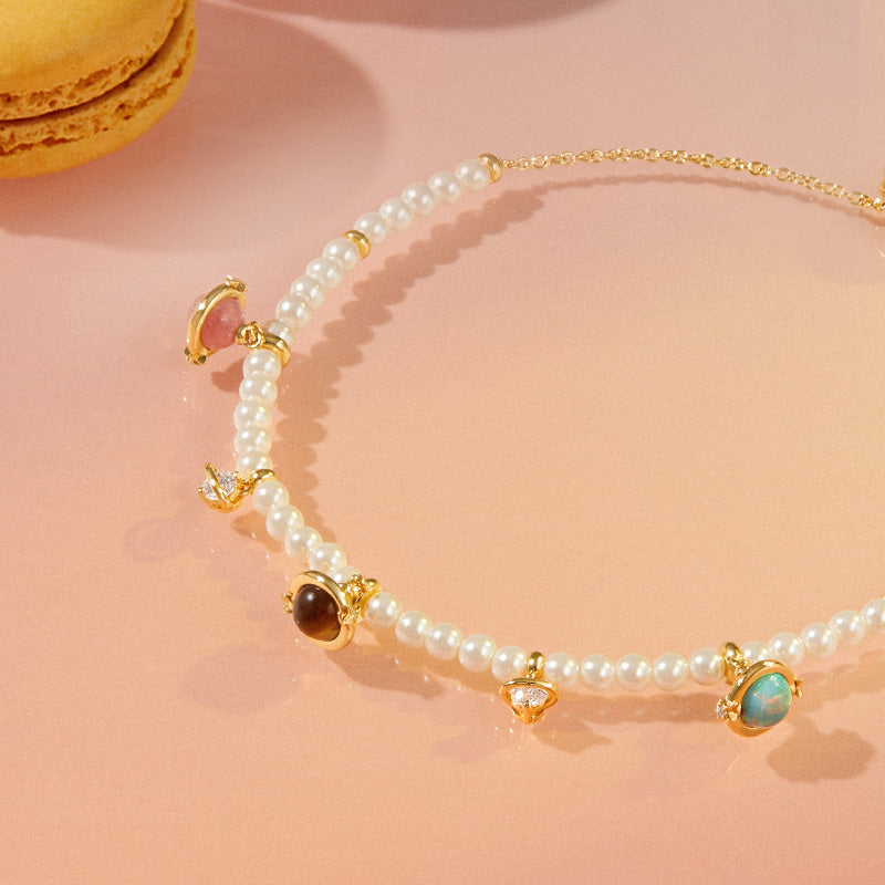 Heliocentric Freshwater Pearl Bracelet