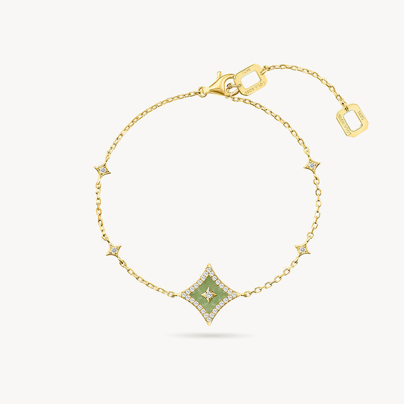 Aventurine Necklace & Earrings & Bracelet Gift Set