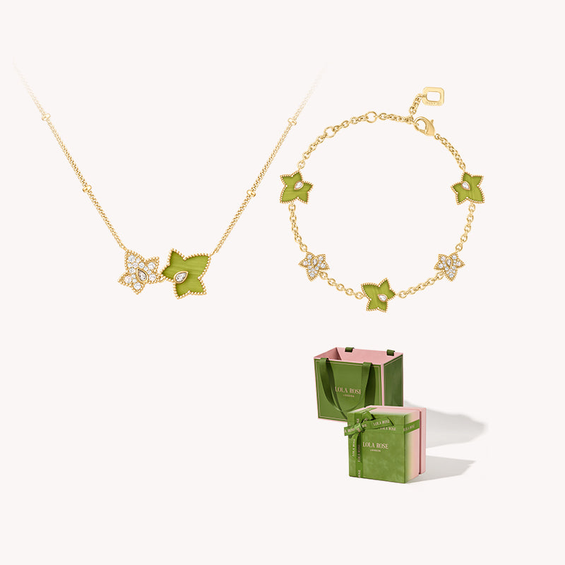 Lola Rose x AHALOLO Matching Necklace & Bracelet Gift Set(Shipping from July 6th)