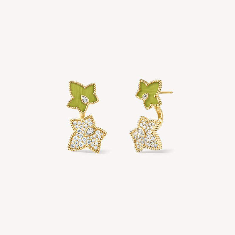 Lola Rose x AHALOLO Ivy Collection Green Calcite Stud Earrings(Shipping from July 13th)