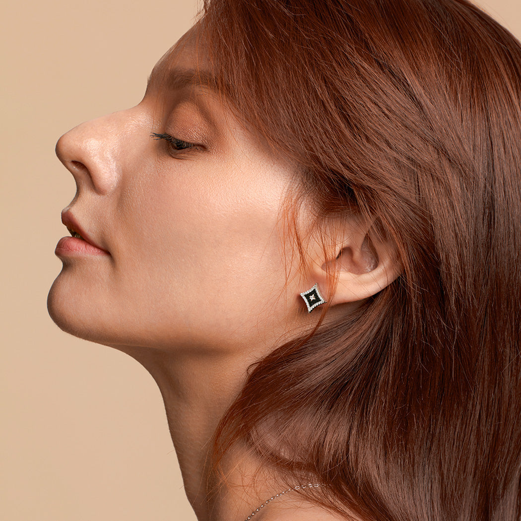Blue Sandstone Earrings