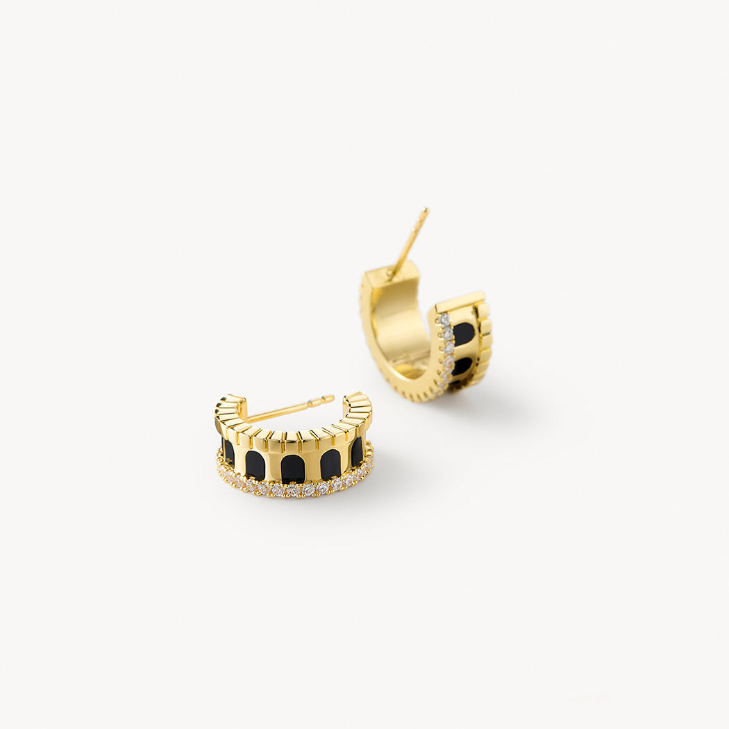 Black Onyx Earrings