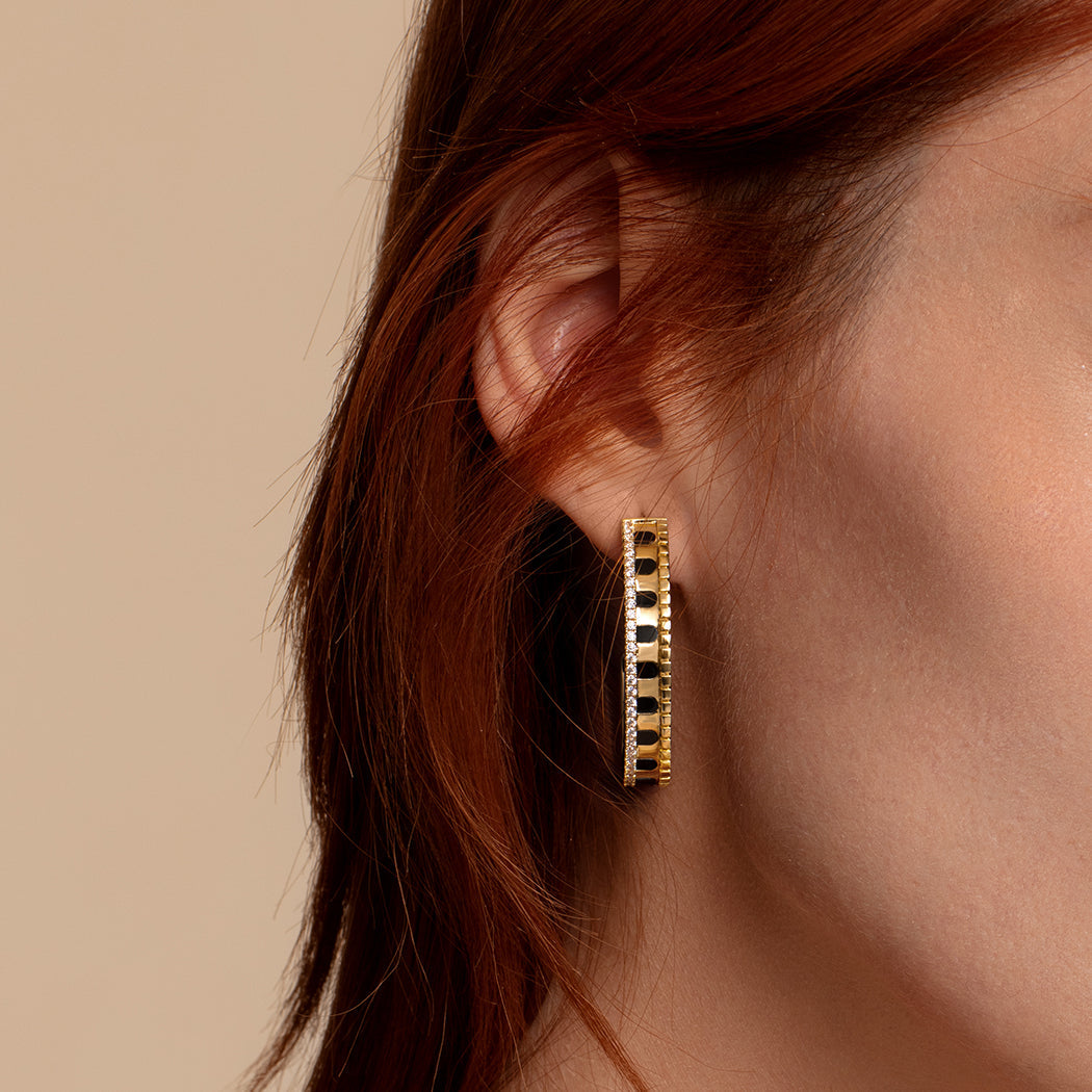 Black Onyx Earrings