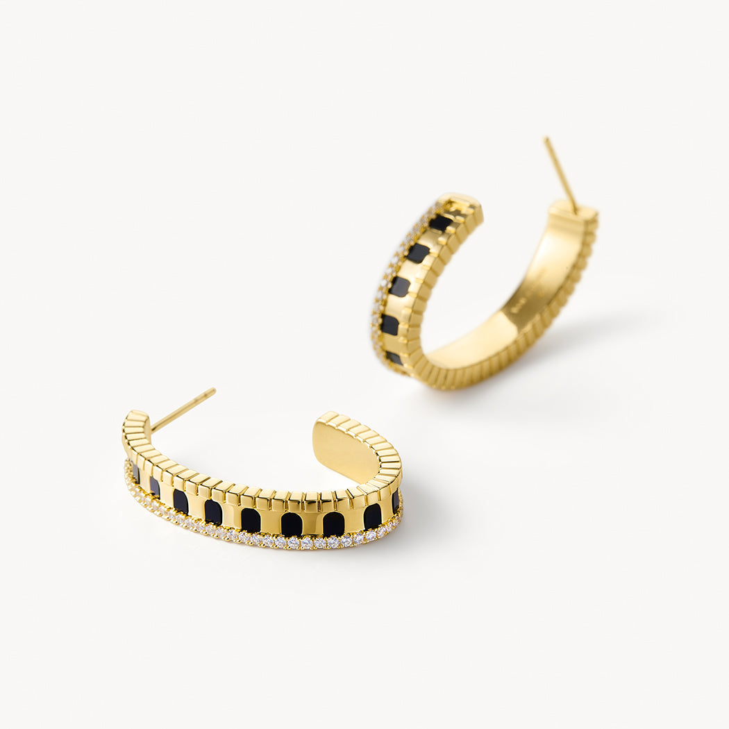 Black Onyx Earrings