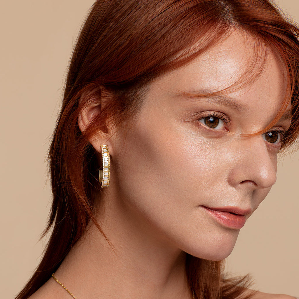 Mother-of Pearl Earrings