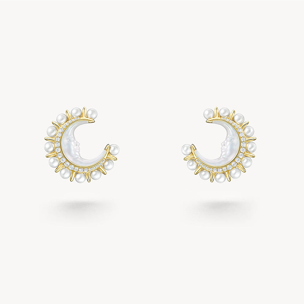 Astrology Moon Earrings