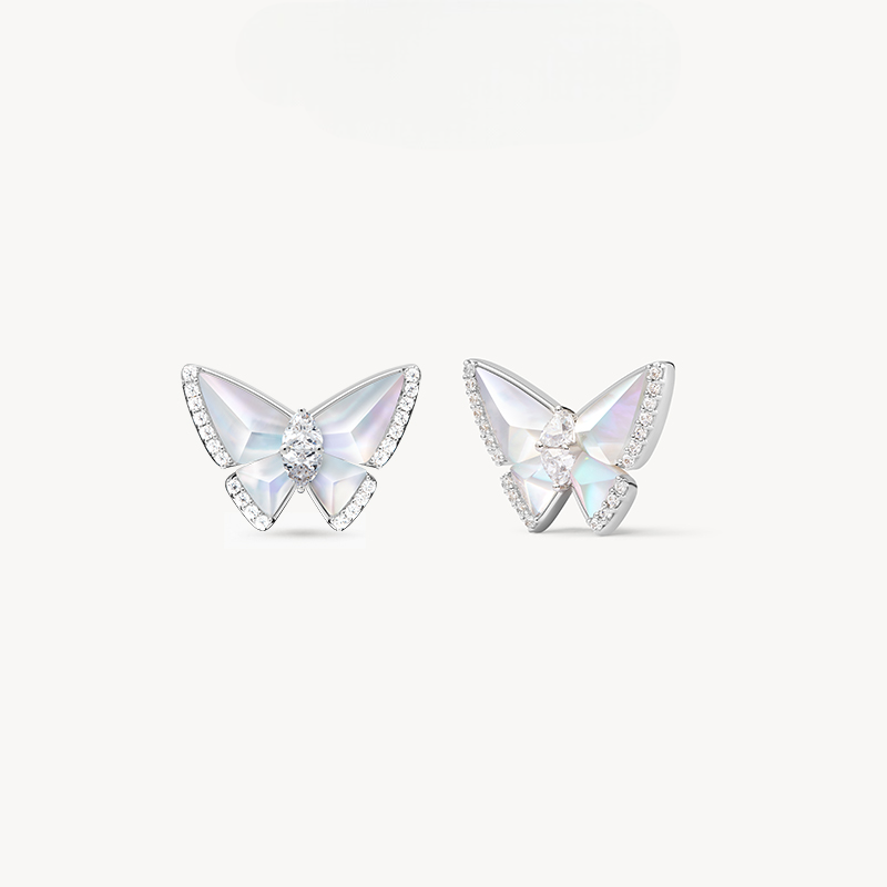 Crystal Butterfly Earrings