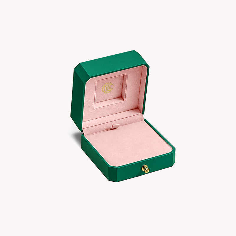 Lola Rose x AHALOLO lvy Collection Green Calcite Necklace, 2-leaf motif(Shipping from July 6th)