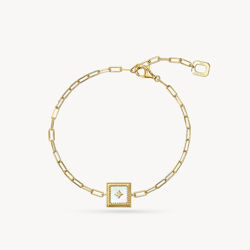 Gallery Mother-of-Pearl Stud Bracelet