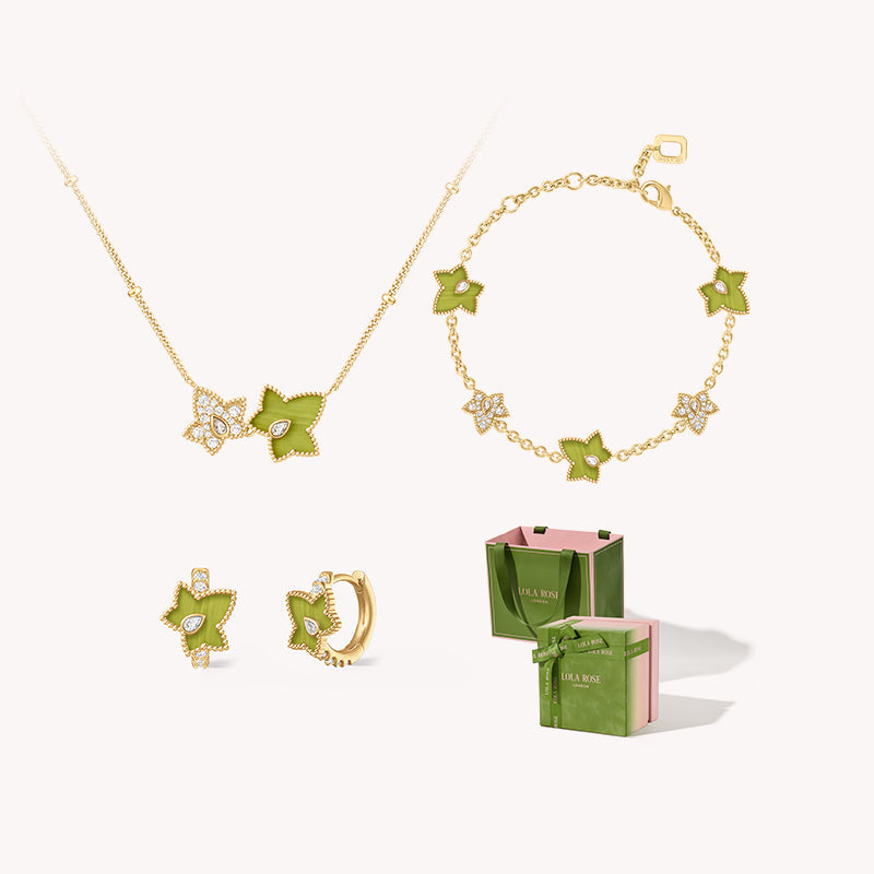 Lola Rose x AHALOLO Matching Necklace, Bracelet & Earrings Gift Set(Shipping from July 13th)