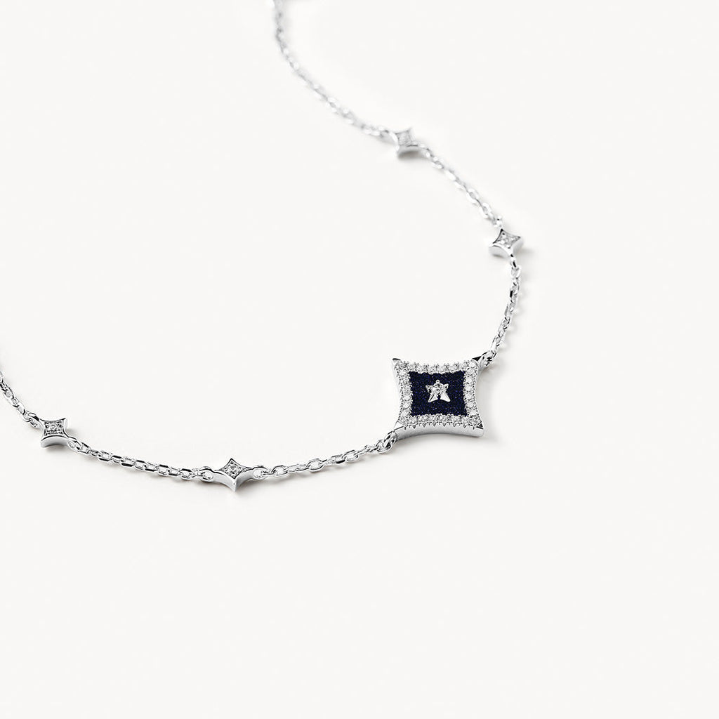 Blue Sandstone Starlight Bracelet