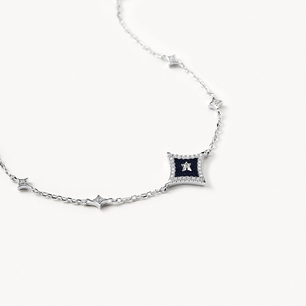 Blue Sandstone Starlight Bracelet