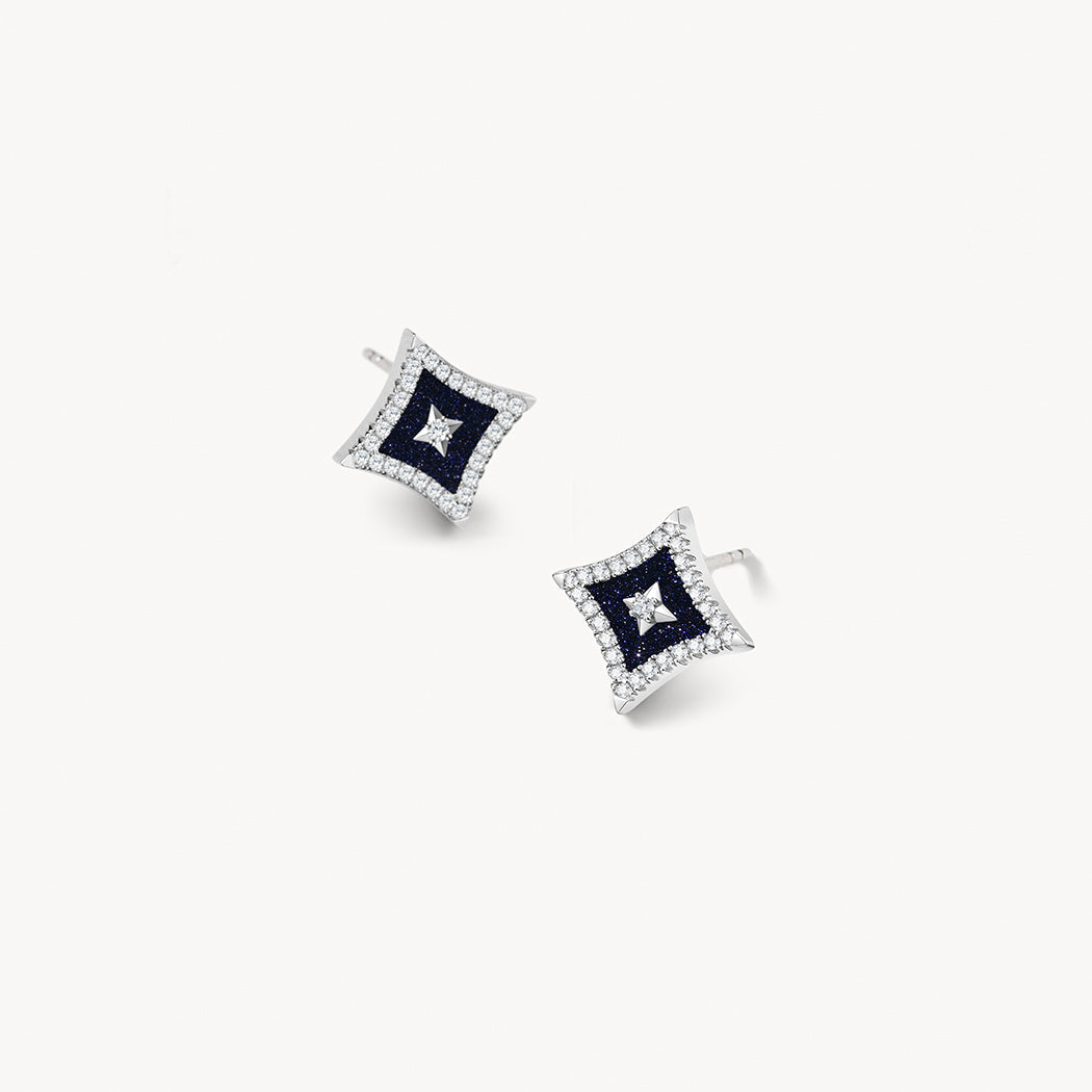 Blue Sandstone Earrings