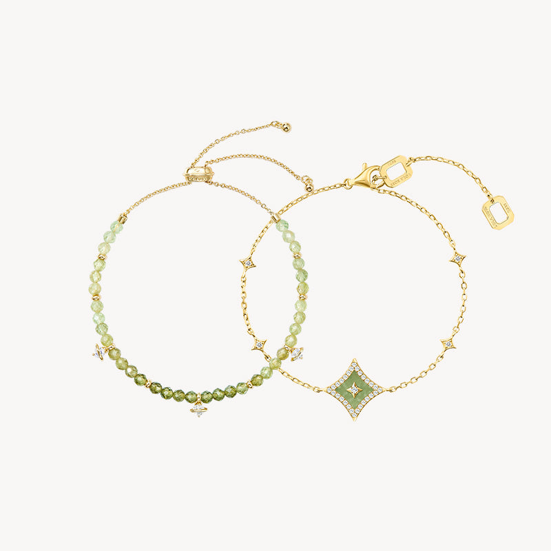 Heliocentric & Aventurine Bracelet Gift Set