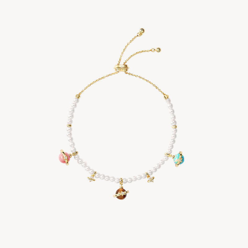 Heliocentric Freshwater Pearl Bracelet
