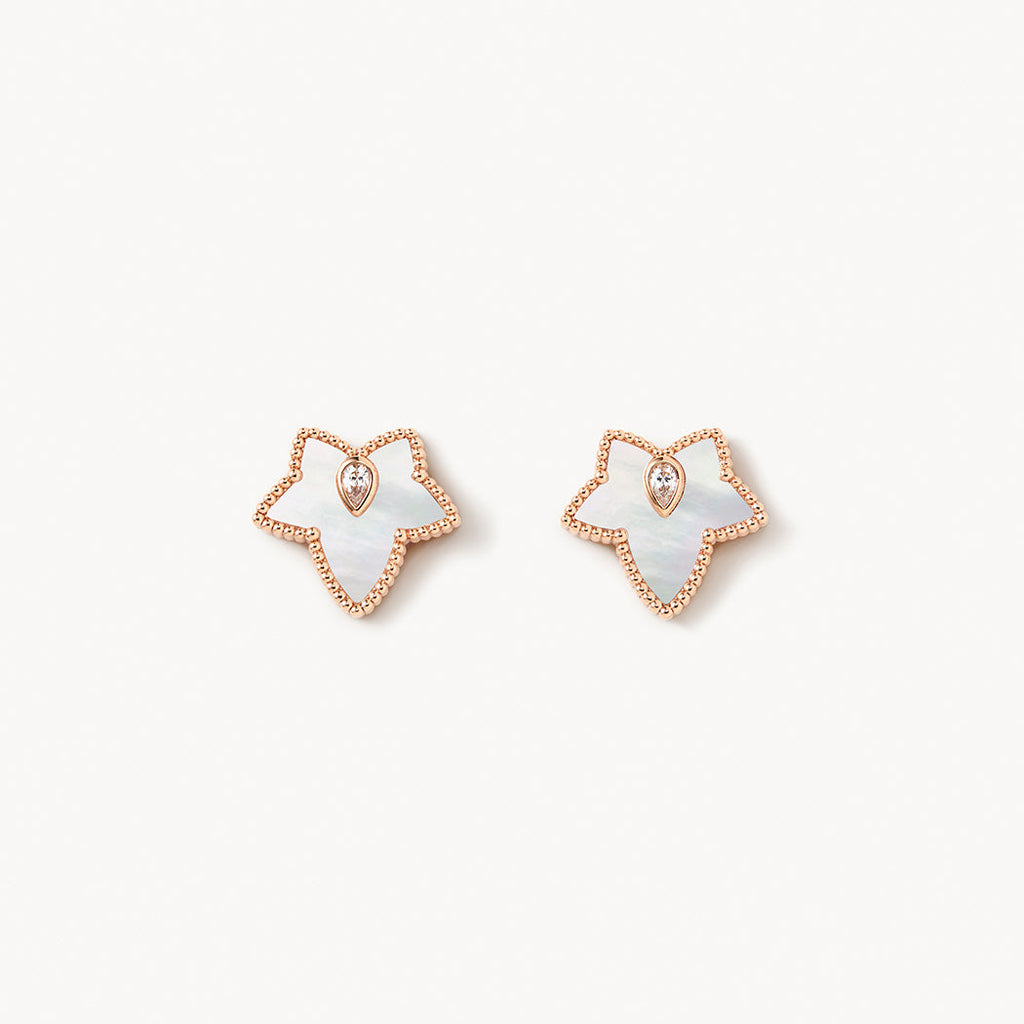Mother of Pearl Bead Earrings