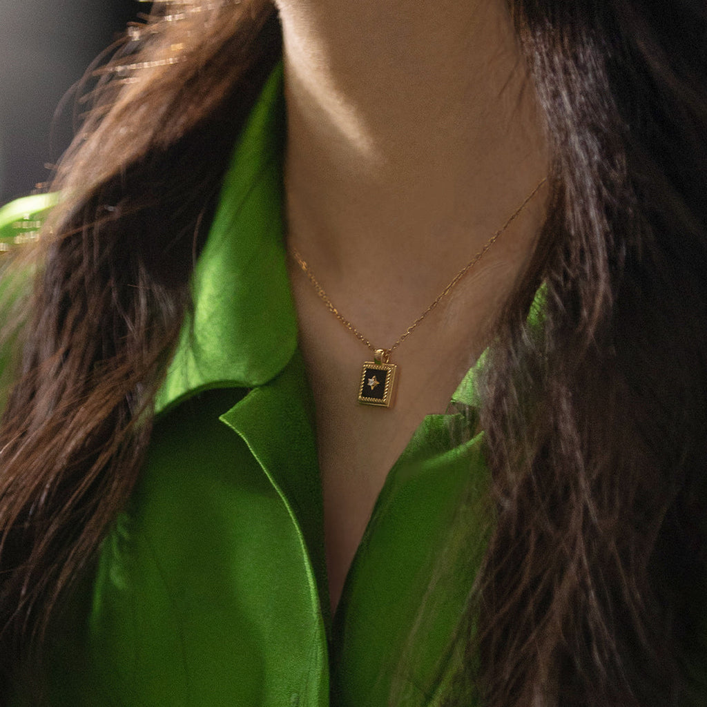 Gallery Black Onyx Necklace